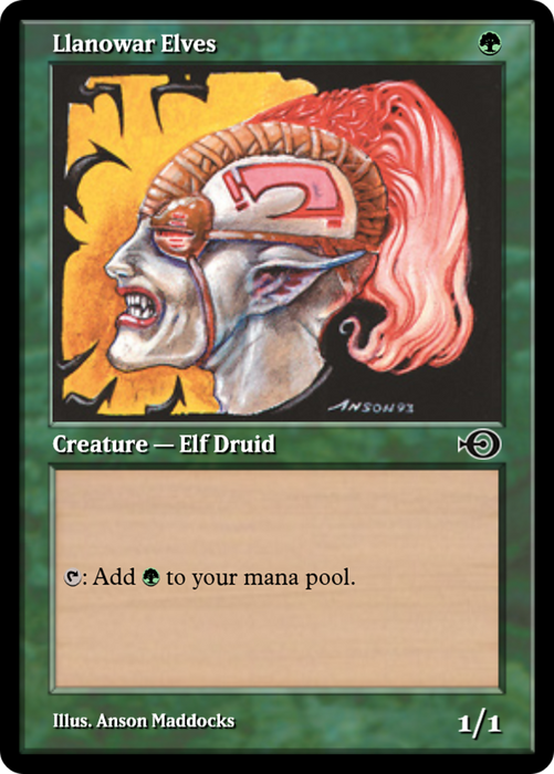Llanowar Elves (PRM-35934) - common - Foil