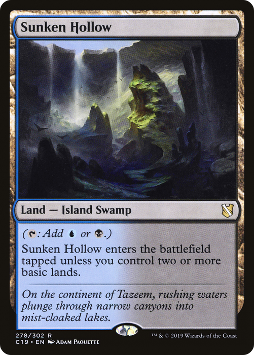 Sunken Hollow (C19-278) - rare