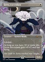 Serra Ascendant (SLD-1125) - rare (Borderless) - Foil