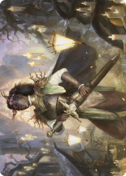 Sungold Sentinel // Sungold Sentinel (AMID-020) - common (Borderless) - Foil