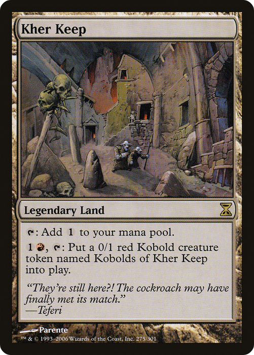 Kher Keep (TSP-275) - rare - Foil