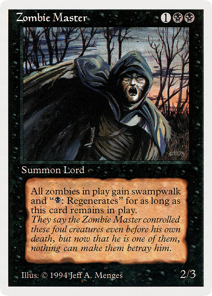 Zombie Master (SUM-138) - rare