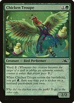 Chicken Troupe (UNF-419) - common - Foil