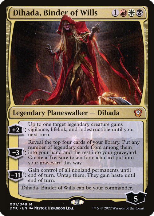 Dihada, Binder of Wills (DMC-001) - mythic