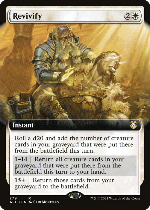 Revivify (AFC-279) - rare: (Extended Art)