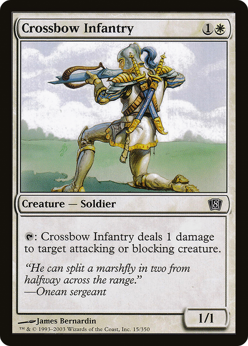 Crossbow Infantry (8ED-15★) - common - Foil