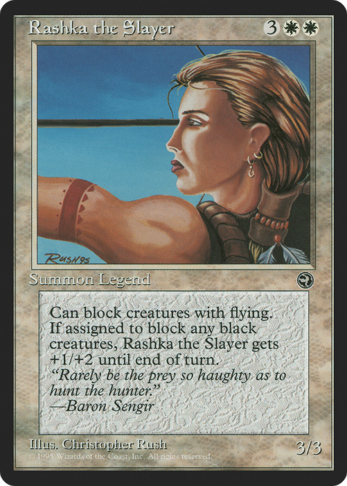 Rashka the Slayer (HML-012) - uncommon