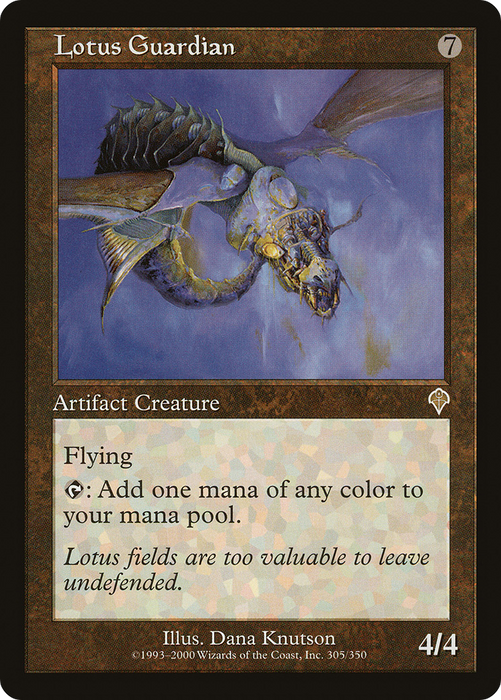 Lotus Guardian (INV-305) - rare - Foil