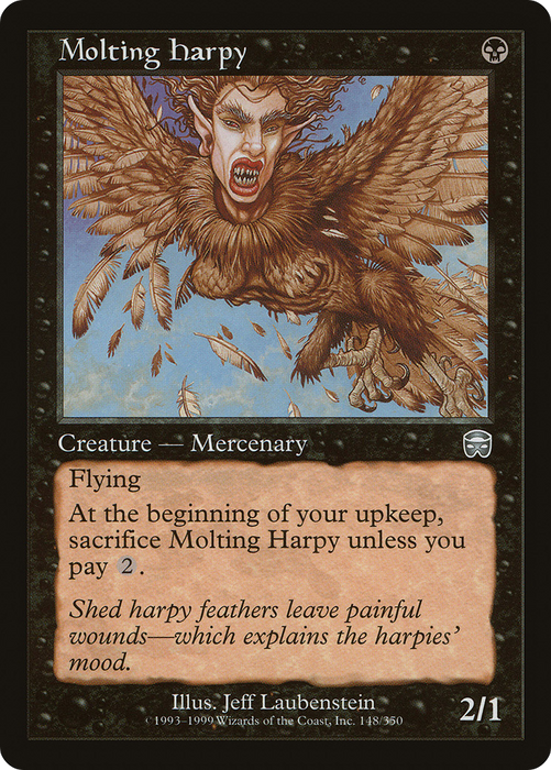 Molting Harpy (MMQ-148) - uncommon - Foil