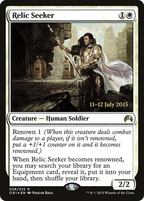 Relic Seeker (PRE-29S) - rare - Foil