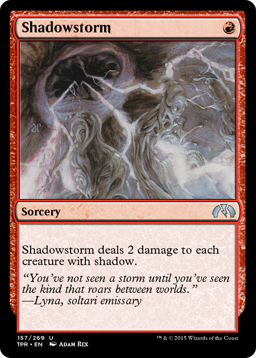 Shadowstorm (TPR-157) - uncommon - Foil