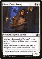 Keen-Eared Sentry (AFR-022) - uncommon - Foil