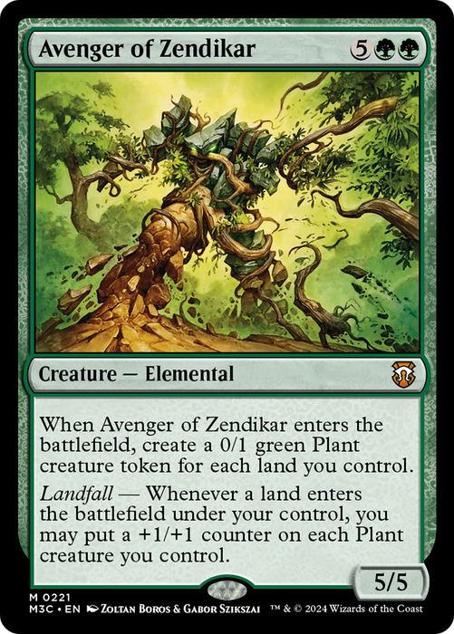 Avenger of Zendikar (M3C-221) - mythic - Foil