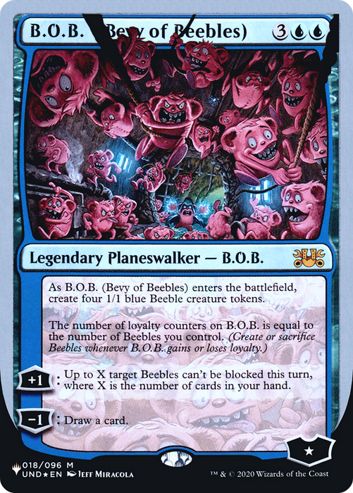 B.O.B. (Bevy of Beebles) (LIST-013) - mythic - Foil