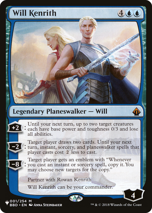 Will Kenrith (LIST-BBD-1) - mythic