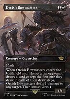 Orcish Bowmasters (LTR-433) - rare (Borderless) - Foil