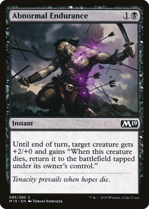 Abnormal Endurance (M19-085) - common - Foil