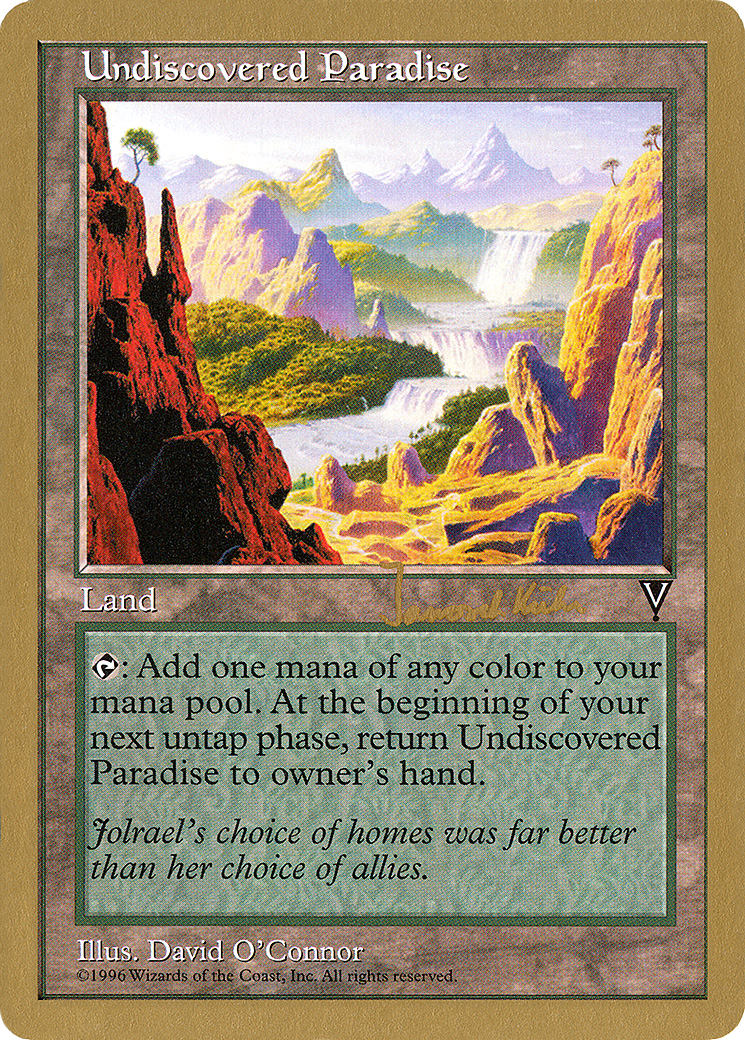 Undiscovered Paradise (WCD-JK167) - rare