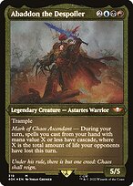 Abaddon the Despoiler (40K-319) - mythic - Etched Foil