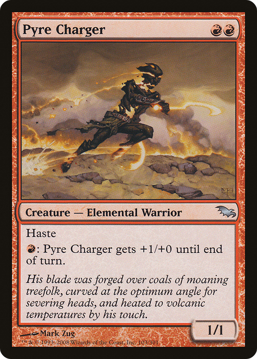Pyre Charger (SHM-103) - uncommon - Foil