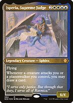 Isperia, Supreme Judge (SCD-004) - mythic - Etched Foil
