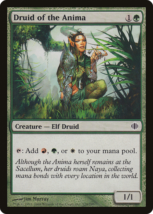 Druid of the Anima (ALA-128) - common - Foil