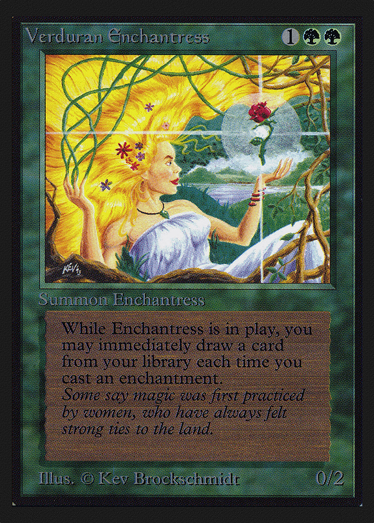 Verduran Enchantress (CED-223) - rare