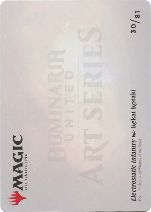 Electrostatic Infantry // Electrostatic Infantry (ADMU-030) - common (Borderless) - Foil