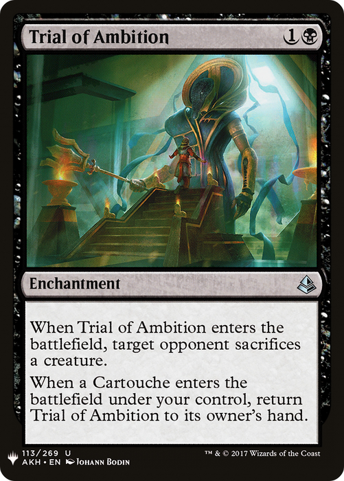 Trial of Ambition (LIST-AKH-113) - uncommon
