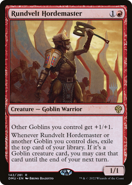 Rundvelt Hordemaster (PPDMU-142P) - rare - Foil