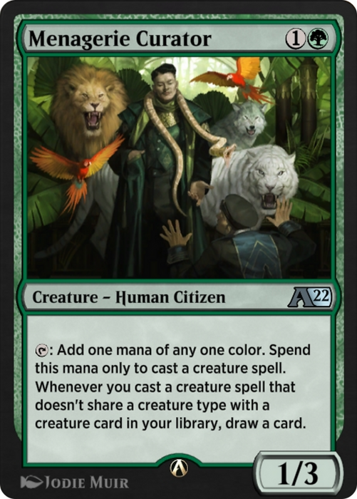 Menagerie Curator (YSNC-015) - uncommon