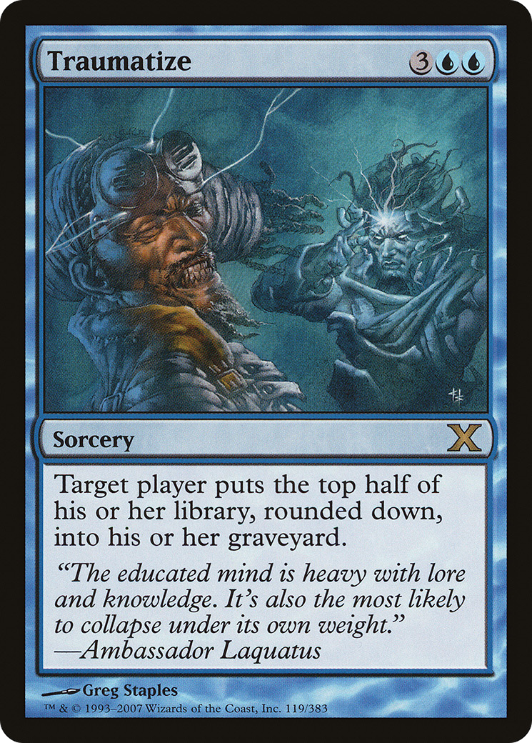 Traumatize (10E-119) - rare