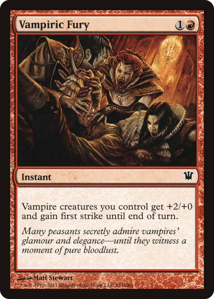 Vampiric Fury (ISD-167) - common