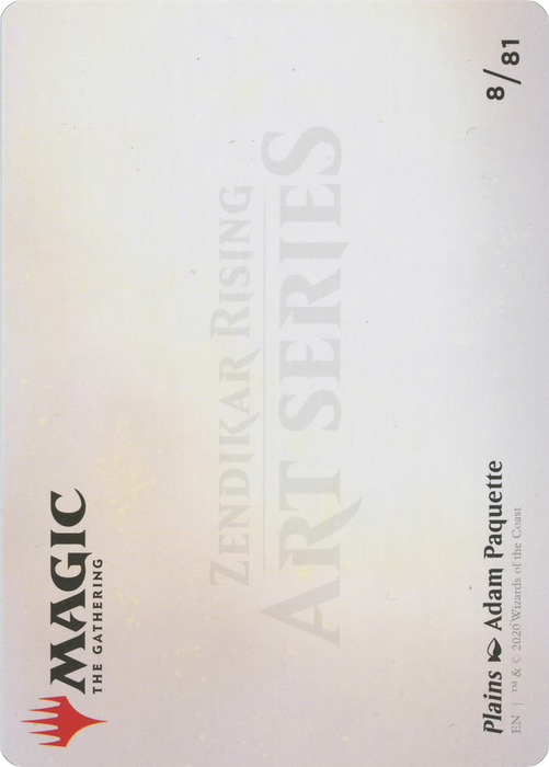 Plains // Plains (AZNR-008) - common (Borderless) - Foil