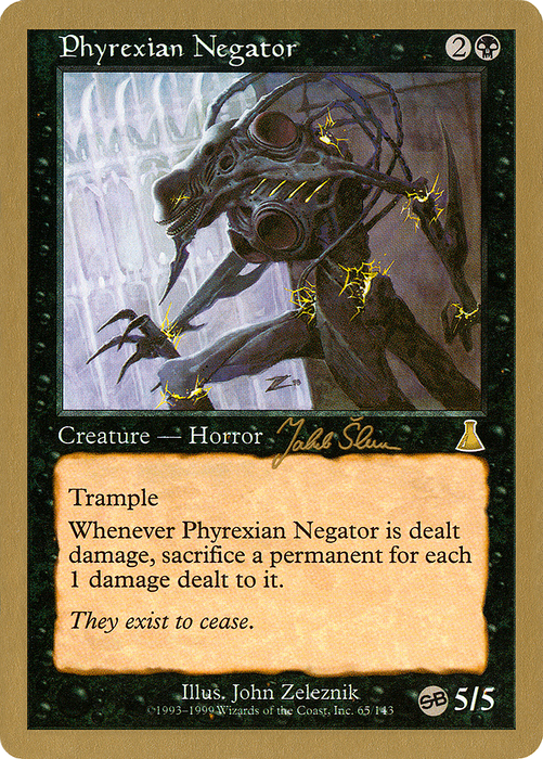 Phyrexian Negator (WCD-JS65SB) - rare