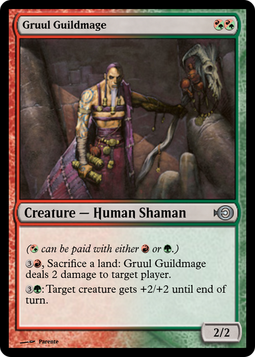 Gruul Guildmage (PRM-36302) - uncommon - Foil