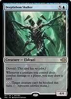 Deepfathom Skulker (PRM-59663) - rare: (devoid) - Foil