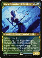 Kiora, Sovereign of the Deep (MAT-085) - mythic: (Showcase)