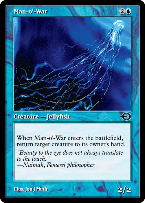 Man-o'-War (PRM-36010) - common - Foil