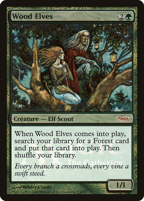 Wood Elves (WPN-001) - rare - Foil
