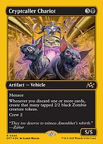 Cryptcaller Chariot (DFT-446) - rare - Foil