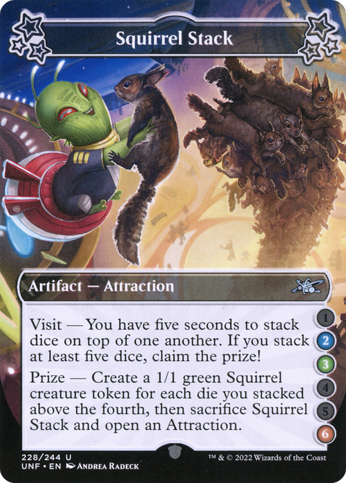 Squirrel Stack (UNF-228A) - uncommon - Foil