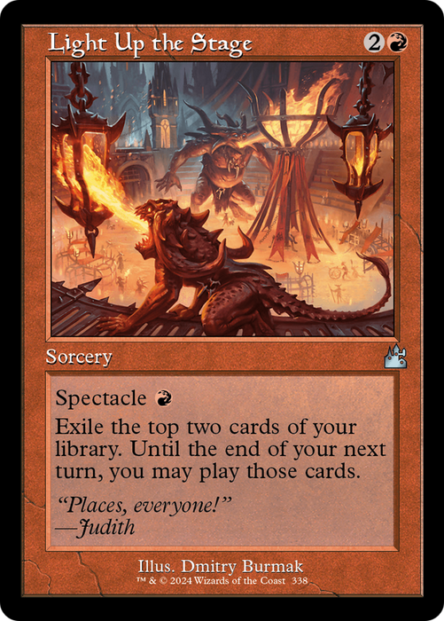 Light Up the Stage (RVR-338) - uncommon - Foil