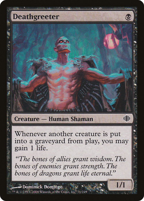 Deathgreeter (ALA-071) - common - Foil
