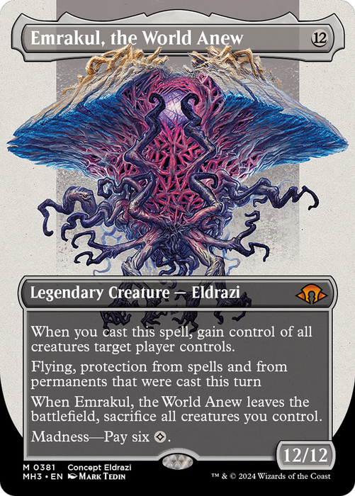 Emrakul, the World Anew (MH3-381) - mythic (Borderless)