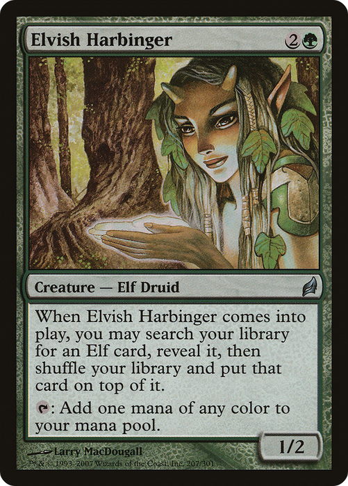 Elvish Harbinger (LRW-207) - uncommon - Foil