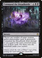 Command the Dreadhorde (WAR-082) - rare