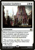 Consulate Crackdown (PRE-11S) - rare - Foil