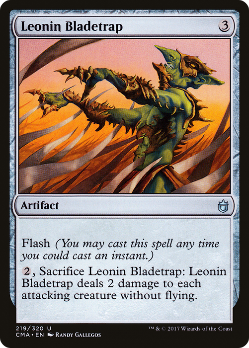 Leonin Bladetrap (CMA-219) - uncommon