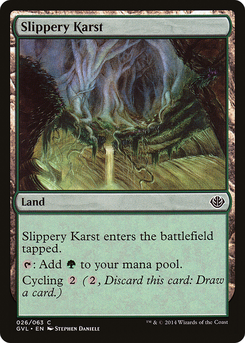 Slippery Karst (DD3-026) - common